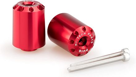 CIĘŻARKI / KOŃCÓWKI KIEROWNICY DŁUGIE PUIG DO APRILIA RS 660 21-22 CZERWONE