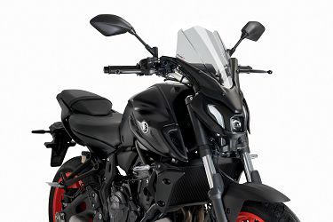 SZYBA OWIEWKA PUIG DO YAMAHA MT-07 21-22 (TOURING) LEKKO PRZYCIEMNIONA