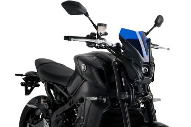 SZYBA OWIEWKA PUIG DO YAMAHA MT-09 21-22 (SPORT) NIEBIESKA