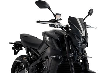 SZYBA OWIEWKA PUIG DO YAMAHA MT-09 21-22 (SPORT) CARBON