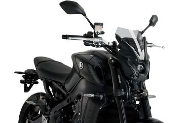 SZYBA OWIEWKA PUIG DO YAMAHA MT-09 21-22 (SPORT) LEKKO PRZYCIEMNIONA