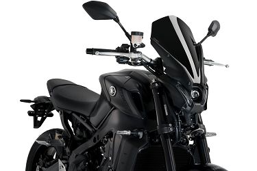 SZYBA OWIEWKA PUIG DO YAMAHA MT-09 21-22 (TOURING) CZARNA