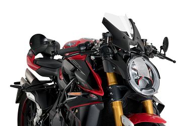 SZYBA SPORTOWA NOWEJ GENERACJI PUIG DO MV AGUSTA BRUTALE 1000RR 20-21 PRZEZROCZYSTA