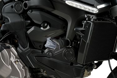 CRASH PADY PUIG DO DUCATI MONSTER 937 21-22 CZARNE