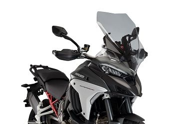 SZYBA TURYSTYCZNA PUIG DO DUCATI MULTISTRADA V4 23 LEKKO PRZYCIEMNIONA