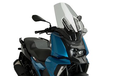 SZYBA PUIG V-TECH DO BMW C400X 19-21 (TOURING) LEKKO PRZYCIEMNIONA