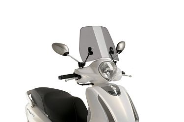 SZYBA OWIEWKA (TRAFFIC) PUIG DO YAMAHA D'ELIGHT 2021 LEKKO PRZYCIEMNIONA