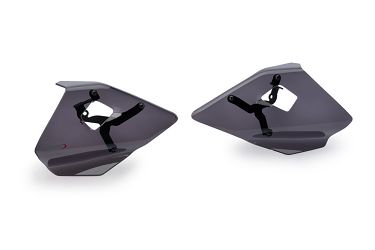OWIEWKI BOCZNE KOMPATYBILNE Z KIERUNKOWSKAZAMI LED OEM PUIG DO BMW F750GS 18-21 MOCNO PRZYCIEMNIONE