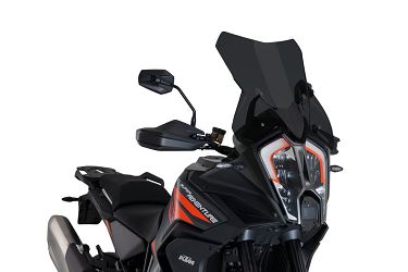 SZYBA (TOURING PLUS) PUIG DO KTM 1290 SUPER ADVENTURE R 2021 MOCNO PRZYCIEMNIONA
