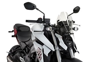 SZYBA SPORTOWA NOWEJ GENERACJI PUIG DO SUZUKI GSX-S1000 2022 PRZEZROCZYSTA