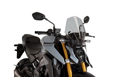 SZYBA SPORTOWA NOWEJ GENERACJI (TOURING) PUIG DO SUZUKI GSX-S1000 2022 LEKKO PRZYCIEMNIONA