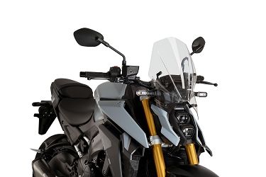 SZYBA SPORTOWA NOWEJ GENERACJI (TOURING) PUIG DO SUZUKI GSX-S1000 2022 PRZEZROCZYSTA