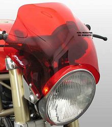 SZYBA OWIEWKA RAPTOR PUIG DO HONDA CB600F HORNET 03-04 CZERWONA