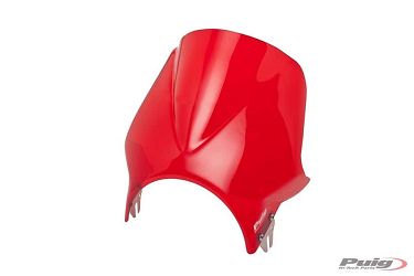 SZYBA OWIEWKA PUIG WINDSHIELD WINDY DO HONDA CB600F HORNET 03-04 CZERWONA