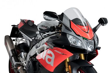 BOCZNE SPOILERY DOCISKOWE DO APRILIA RSV4 RF/RR 15-21 CZARNE