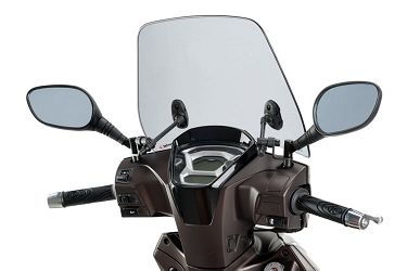 SZYBA OWIEWKA (TRAFFIC) PUIG DO KYMCO PEOPLE S 125 18-22 LEKKO PRZYCIEMNIONA