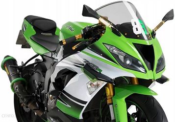BOCZNE SPOILERY DOCISKOWE DO KAWASAKI ZX-6R 09-16 ZIELONE