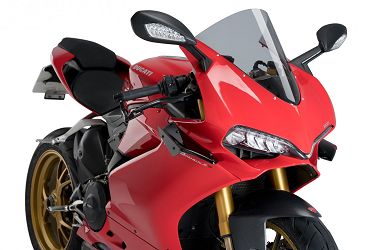 BOCZNE SPOILERY DOCISKOWE DO DUCATI 1299 PANIGALE 15-17 CZARNE