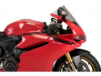 BOCZNE SPOILERY DOCISKOWE DO DUCATI 1299 PANIGALE 15-17 CZERWONE