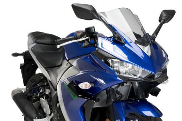 BOCZNE SPOILERY DOCISKOWE DO YAMAHA YZF-R3 15-18 ZIELONE