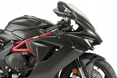 BOCZNE SPOILERY DOCISKOWE DO MV AGUSTA F3 675 11-21 CZARNE