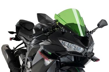 BOCZNE SPOILERY DOCISKOWE DO KAWASAKI ZX-6R 636 19-21 CZERWONE