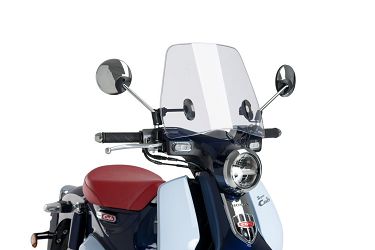 SZYBA OWIEWKA (TRAFFIC) PUIG DO HONDA SUPER CUB C125 18-22 PRZEZROCZYSTA
