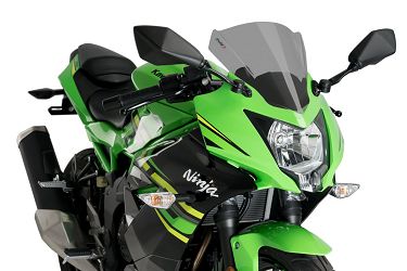 SZYBA Z-RACING DO KAWASAKI NINJA 125 19-23 MOCNO PRZYCIEMNIONA
