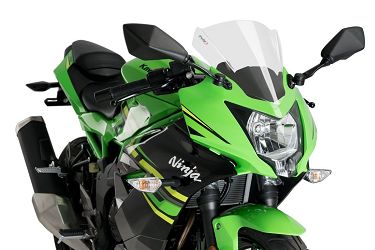 SZYBA Z-RACING DO KAWASAKI NINJA 125 19-23 PRZEZROCZYSTA