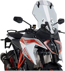 SZYBA TURYSTYCZNA PUIG DO KTM 1290 SUPERDUKE GT 19-23 (Z DEFLEKTOREM) LEKKO PRZYCIEMNIONA