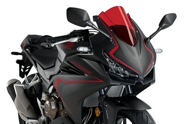 SZYBA Z-RACING PUIG DO HONDA CBR500R 19-23 CZERWONA