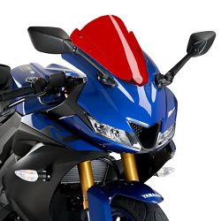 SZYBA Z-RACING PUIG DO YAMAHA YZF-R125 19-23 CZERWONA