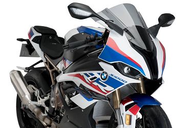 BOCZNE SPOILERY DOCISKOWE DO BMW S1000RR 19-22 NIEBIESKIE