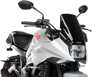 SZYBA TURYSTYCZNA PUIG DO SUZUKI KATANA 19-22 CZARNA