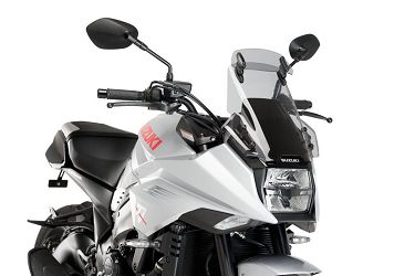 SZYBA TURYSTYCZNA PUIG DO SUZUKI KATANA 19-22 (Z DEFLEKTOREM) LEKKO PRZYCIEMNIONA