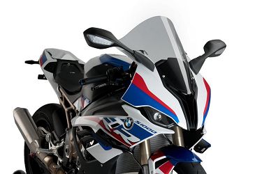 SZYBA WYŚCIGOWA PUIG DO BMW S1000RR / M1000RR 19-23 LEKKO PRZYCIEMNIONA