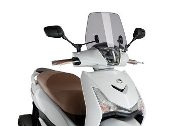 SZYBA OWIEWKA PUIG DO SYM HD300 19-20 (TRAFFIC) LEKKO PRZYCIEMNIONA