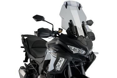 SZYBA TURYSTYCZNA PUIG DO KAWASAKI VERSYS 1000 SE 19-24 (Z DEFLEKTOREM) LEKKO PRZYCIEMNIONA