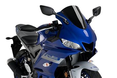 SZYBA WYŚCIGOWA PUIG DO YAMAHA R3 19-23 CZARNA