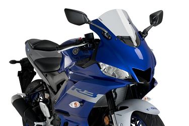 SZYBA WYŚCIGOWA PUIG DO YAMAHA R3 19-23 PRZEZROCZYSTA
