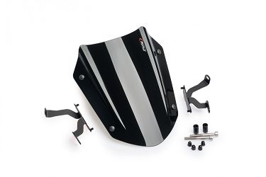 SZYBA OWIEWKA PUIG DO DUCATI DIAVEL 1260 19-22 (SPORT) CZARNA