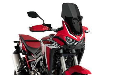 SZYBA TURYSTYCZNA PUIG DO HONDA CRF1100L AFRICA TWIN 20-23 MOCNO PRZYCIEMNIONA