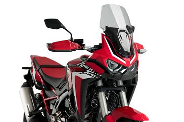 SZYBA TURYSTYCZNA PUIG DO HONDA CRF1100L AFRICA TWIN 20-22 LEKKO PRZYCIEMNIONA