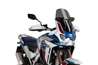 SZYBA SPORTOWA PUIG DO HONDA CRF1100L AFRICA TWIN ADV. SPORTS 20-22 MOCNO PRZYCIEMNIONA