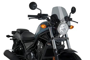 SZYBA TURYSTYCZNA PUIG DO BMW F850GS 18-23 (Z DEFLEKTOREM) LEKKO PRZYCIEMNIONA