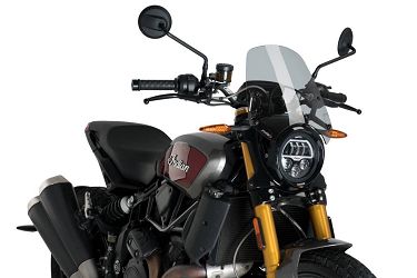 SZYBA OWIEWKA PUIG DO INDIAN FTR1200 19-22 LEKKO PRZYCIEMNIONA