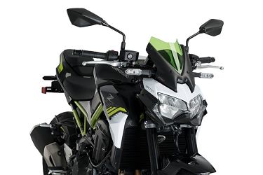 SZYBA SPORTOWA NOWEJ GENERACJI PUIG DO KAWASAKI Z900 20-22 ZIELONA