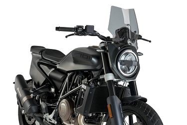 SZYBA SPORTOWA NOWEJ GENERACJI PUIG DO HUSQVARNA SVARTPILEN 701 19-21 LEKKO PRZYCIEMNIONA