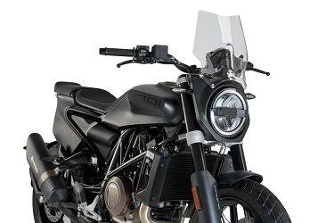 SZYBA SPORTOWA NOWEJ GENERACJI PUIG DO HUSQVARNA SVARTPILEN 701 19-21 PRZEZROCZYSTA