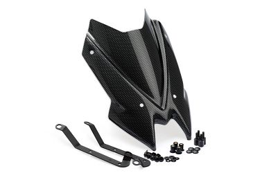 SZYBA SPORTOWA NOWEJ GENERACJI PUIG DO KAWASAKI Z650 20-22 CARBON